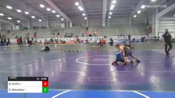 126 lbs Consolation - Bryce Griffin, IL vs Gabriel Bouyssou, RI