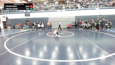 72 lbs Cons. Semi - Payson Price, Brothers Of Steel Wrestling Club vs Lincoln Gaver, 208 Badgers Wrestling Club