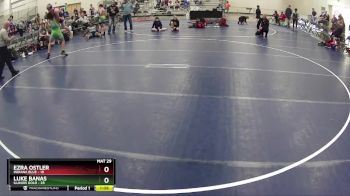 140 lbs Round 5 (6 Team) - Ezra Ostler, Indiana Blue vs Luke Banas, Illinois Gold
