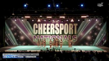 One Elite Allstars - Obsession [2026 L2 Junior - D2 - Medium Day 1] 2026 CHEERSPORT National All Star Cheerleading Championship