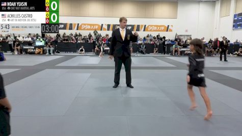 NOAH YEASIN vs ACHILLES CASTRO 2026 PBJJF Pan American Jiu-Jitsu Championships