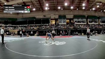 138-4A/3A 5th Place Match - Rex Graves, Chesapeake-AA vs Neil Sharma, Col. Zadok Magruder