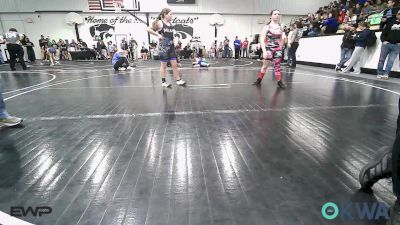 125 lbs Rr Rnd 1 - Joslynn White, Skiatook Youth Wrestling vs Mallorie Teal, Miami Takedown Club