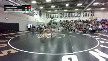 120 lbs 1st Place Match - Catherine Hendricks, Torrington vs Kinsey Hooper, Rawlins