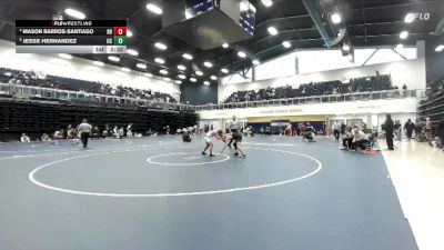 125 lbs 7th Place Match - Jesse Hernandez, Cerritos College vs Mason Barros-Santiago, Rio Hondo