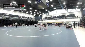 125 lbs 7th Place Match - Jesse Hernandez, Cerritos College vs Mason Barros-Santiago, Rio Hondo
