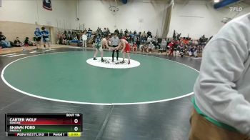 138B Quarterfinal - Carter Wolf, Rawlins vs Shawn Ford, Pinedale