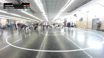 152 lbs 3rd Place - Logan Pop, Drums vs Asa Wexler, Poolesville