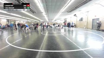 152 lbs 3rd Place - Logan Pop, Drums vs Asa Wexler, Poolesville