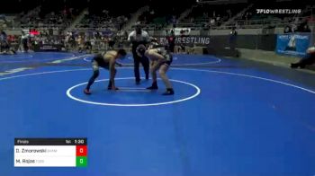 160 lbs Final - Danny Zmorowski, Shamrock WC Akron vs Miguel Rojas, Toss Em Up