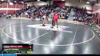 182 lbs Champ. Round 1 - Sydney Bentley-Smith, Coronado vs Charles Campbell, Clark