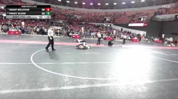 175 lbs Cons. Round 5 - Finley Olson, Sarbacker Wrestling Academy vs Grant Melichar, Port Washington Piranhas