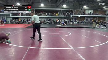 133 lbs Cons. Round 4 - Carter Freeman, Augsburg vs Quintin Wolbert, Wisconsin-La Crosse