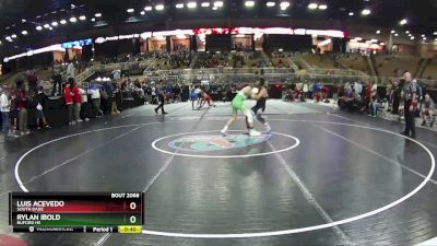 120 lbs Cons. Round 6 - Luis Acevedo, South Dade vs Rylan Ibold, Buford HS