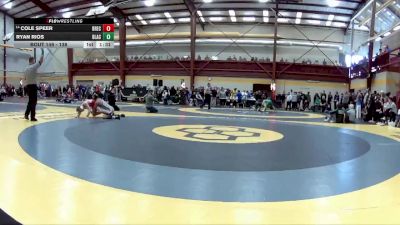 138 lbs Champ. Round 2 - Ryan Rios, Blair Academy vs Cole Speer, Brecksville