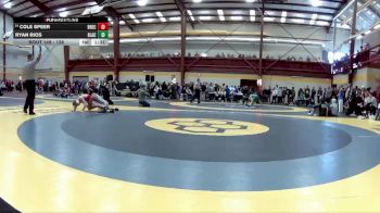 138 lbs Champ. Round 2 - Ryan Rios, Blair Academy vs Cole Speer, Brecksville