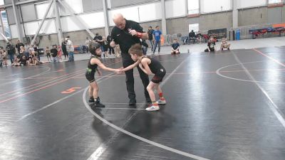 44.8-45.1 lbs Champ. Round 1 - Colt Russell, Sandpoint Legacy Wrestling Club vs Bexten Shuler, Mat Demon Wrestling Club