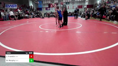 64 lbs Quarterfinal - Brody Harris, Bartlesville Wrestling Club vs Marley Betts, Miami