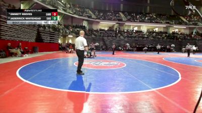 215-4A Cons. Round 1 - Jaderrick Whitehead, Eastside Hs vs Emmett Reeves, Cambridge