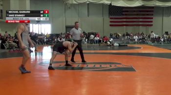 174 lbs 5th Place Match - Jake Starkey, Mount Union vs Michael Gabbard, Averett