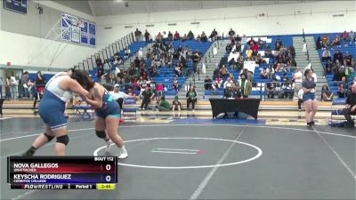 235 lbs Round 3 - Nova Gallegos, Unattached vs Keyscha Rodriguez, Cerritos College