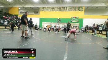 75 lbs Cons. Round 1 - Jd Paulk, Foundation Wrestling vs Thomas Jones, Fort Stewart Wrestling