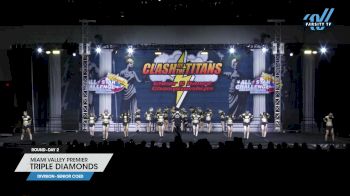 Miami Valley Premier - Triple Diamonds [2024 L3 Senior Coed Day 2] 2024 ASC Clash of the Titans Schaumburg & CSG Dance Grand Nationals