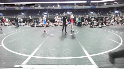 127 lbs Semifinal - Aaliyah Sanders, MoWest Wild Dragons vs Quyn Glodo, Intensity