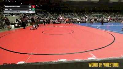 64 lbs Semifinal - Andrew Huffman, Neighborhood Wrestling Club vs Ren Tse, Greater Heights Wrestling