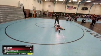 108-114 lbs Round 2 - Bo Leever, Torrington vs Neiman Cruzado, Erie