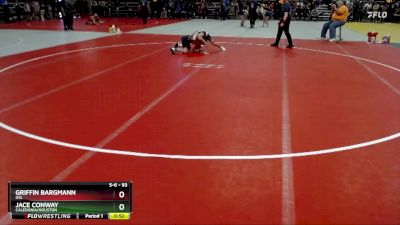 93 lbs Cons. Round 3 - Griffin Bargmann, GSL vs Jace Conway, Caledonia/Houston
