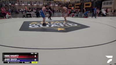 187 lbs Round 3 - Meric Hagarty, Immortal Athletics WC vs Avery Rauch, Big Game Wrestling Club