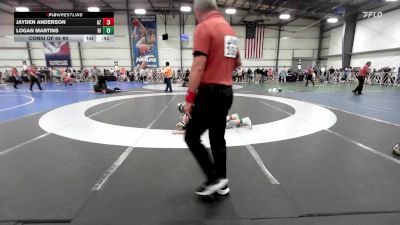 132 lbs Consi Of 64 #2 - Jayden Anderson, AZ vs Logan Martins, RI
