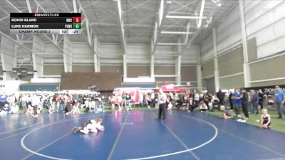 66 lbs Champ. Round 2 - Bohdi Bland, Ravage Wrestling Club vs Luke Harmon, Payson Lion Wrestling Club