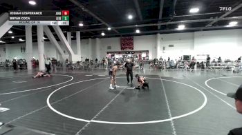 95 lbs Quarterfinal - Ryan Rosales, Southwest Stallions WC vs Elijah Gutierrez, Mantanona TC