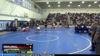170 lbs Cons. Round 3 - Joshua Velasquez, Downey vs Samuel Angulo, Redondo Union Wrestling