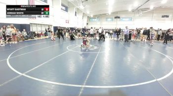 75 lbs Round Of 16 - Wyatt Eastman, NY vs Jordan White, WV