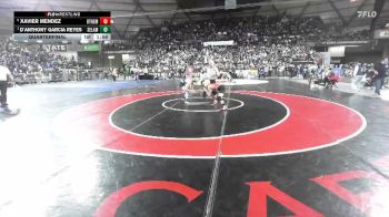 Boys 2A 106 lbs Quarterfinal - D`Anthony Garcia Reyes, Selah vs Xavier Mendez, Othello