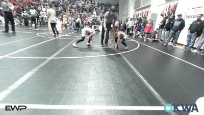 67 lbs Quarterfinal - Willie Lewis, Coweta Tiger Wrestling vs Camberleigh Hausner, Sperry Wrestling Club