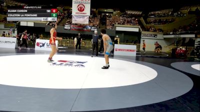 Junior Boys - 120 lbs Quarters - Troy Montero, Sunkist Kids Monster Garage vs Declan Shea, Sutter Union High School Wrestling