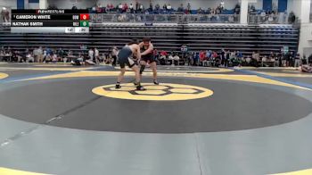 150 lbs Cons. Round 5 - Nathan Smith, Niles vs Cameron White, Dowagiac