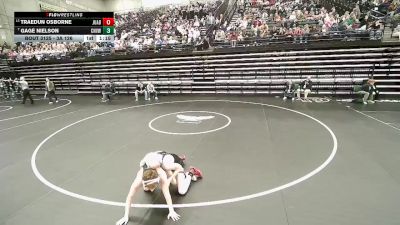 3A 126 lbs Quarterfinal - Gage Nielson, Canyon View vs Traedun Osborne, Juab