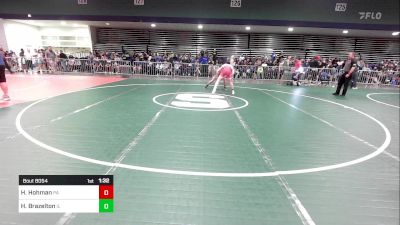 144 lbs Round Of 128 - Hudson Hohman, PA vs Holden Brazelton, IL