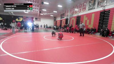 115 lbs Champ. Round 1 - Grace Petyo, Great Oak vs Jianna Lee, La Canada