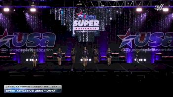 Spirit Athletics Gems - Onyx [2026 L1.1 Youth - PREP - D2 Day 1] 2026 USA All Star Super Nationals