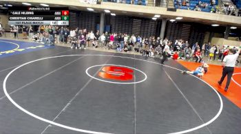 144 lbs 1st Place Match - Cale Hilbing, Unattached vs Christian Chiarelli, Unattached