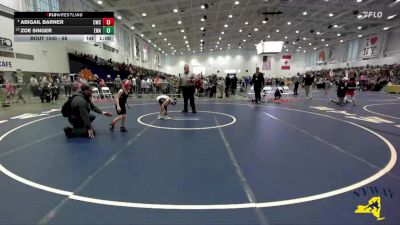 58 lbs Quarterfinal - Zoe Singer, Elite Wrestling Academy vs Abigail Barner, Celtic Wrestling Club