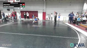 80 lbs Consolation - Axle Kyle, Team Guthrie Wrestling vs Hayden Hendren, Team Guthrie Wrestling