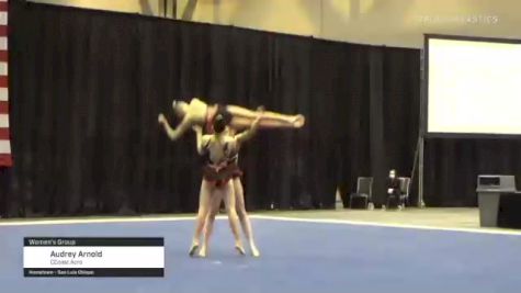 Audrey Arnold - Women's Group, CCoast Acro - 2021 USA Gymnastics Championships