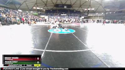 150 lbs Quarterfinal - Brody Wiard, Washington vs Mason Daily, Washington